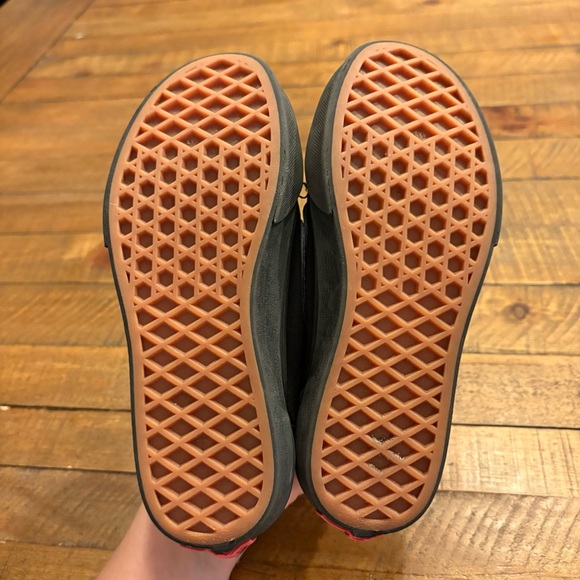 Vans Black Suede Velcro Sneakers - Picture 4 of 8